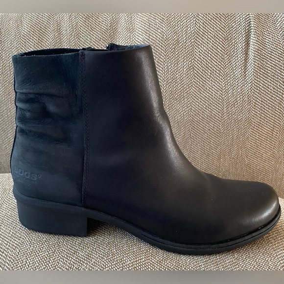 Women’s Bogs Carly Low Waterproof Leather/Suede Boots w/Rubber Soles. Blk, SZ 11 - Picture 2 of 16